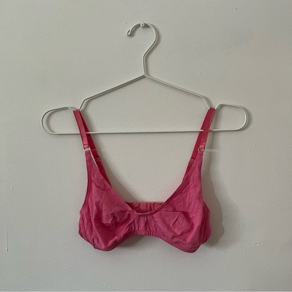 Araks Pink Cotton Bralette - Picture 1 of 5